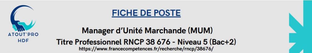 manager unité marchande